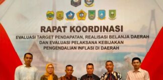 Bupati Lingga M Nizar Hadiri Rapat Evaluasi Bersama Mendagri Tito Karnavian di Kota Batam