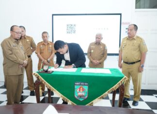 Pemkab Asahan Lakukan NPHD Terkait Pemilu Bersama Bawaslu