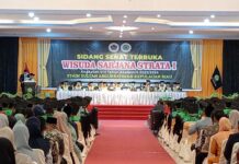 182 Mahasiswa STAI Abdurahman Ikuti Wisuda, Yatim: Semoga Bisa Capai Cita-cita
