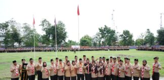 Bupati Asahan Pimpin Upacara Peringatan Hari Pramuka Ke 62 Tahun 2023