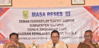 Ketua DPRD Natuna Reses di Desa Batu Gajah Tampung Aspirasi Masyarakat