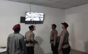Polresta Barelang Lakukan Pengamanan pada Gudang Logistik