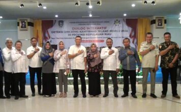 FKDM Kepri Gelar Dialog Interaktif ATHG Deteksi Dini Kambtimas Jelang Pemilu 2024