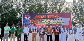 Bupati Natuna Bersama Tokoh Agama Gelar Aksi Solidaritas Bela Palestina