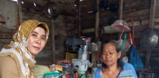 Dinas Sosial Lingga Salurkan Alat Bantu Untuk Penyandang Disabilitas