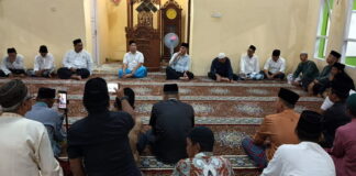 Syukuran Pembangunan Rumah Singgah di Masjid Nurul Iman, Bupati Natuna Ajak Jema’ah Tingkatkan Rasa Syukur dan Makmurkan Masjid