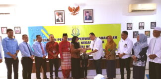 Kejari Natuna Menyelenggarakan Penyerahan Penetapan Perwalian Anak