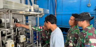Lanal Ranai Ikuti Pelatihan Sistem Demineralisasi Water di Faslabuh TNI AL Selat Lampa
