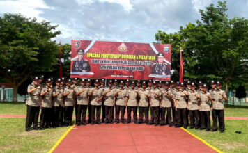 30 Putra Daerah Natuna Menjadi Anggota Polri Setelah Selesaikan Pendidikan Bintara