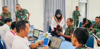 Gandeng Disdukcapil, Lanal Ranai Gelar Sosialisasi IKD