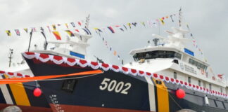 2 Kapal Pengawas Kelautan dan Perikanan Diresmikan