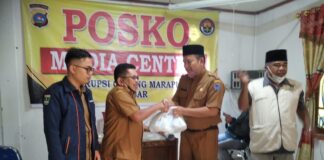 Pasca Erupsi Gunung Marapi, Pemko Payakumbuh Salurkan Bantuan Tanggap Darurat