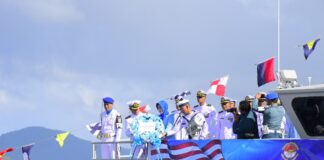 Lanal Tarempa Gelar Upacara Peringatan HUT Armada RI Tahun 2023