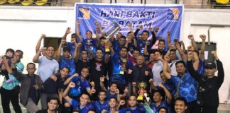 Sinergi Menuju Kota Baru, BP Batam Gelar Volleyball Friendly Match 2023