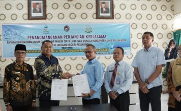 Perumda Tirta Luak Nan Bungsu Jalin Kerjasama dengan Kejari Payakumbuh