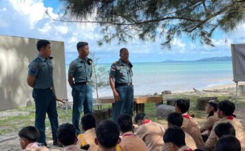 Dankal Sengiap Menjadi Narasumber Pelatihan SAR Kepramukaan