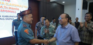 Wakil Komandan Puspomal Bersilaturahmi Dengan Forkopimda Kabupaten Asahan dan Reunian Alumni SMA Simpang Empat