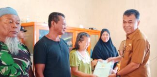 Bupati Natuna Serahkan Sertifikat Tanah Program PTSL BPN