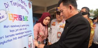 Gubernur Ansar Launching Pembayaran Parkir Non Tunai di Tanjungpinang