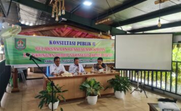 Asisten Administrasi Umum Buka Konsultasi KP II Penyusunan Kajian LkHS RPJPD Kabupaten Asahan Tahun 2025 2045