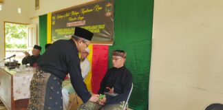 Pengukuhan Pengurus LAM di Singkep Barat dan Kelurahan Raya