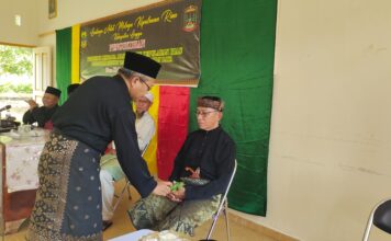 Pengukuhan Pengurus LAM di Singkep Barat dan Kelurahan Raya