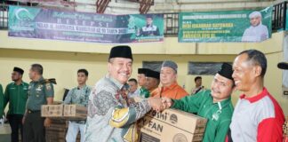 Wakil Bupati Asahan Ikuti Resepsi HUT Al Jam’iyatul Washliyah ke 93