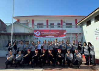 Lapas Lhokseumawe Gelar Upacara Hari Bela Negara ke 75