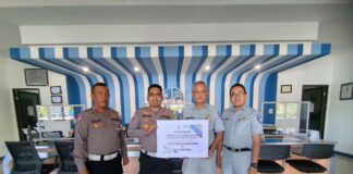 Satlantas Polres Lhokseumawe Berhasil Tekan Angka Kecelakaan, Jasa Raharja Beri Award
