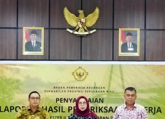 Bersama Ketua DPRD, Bupati Wan Siswandi Hadiri Penyerahan LHP BPK Semester II Tahun 2023