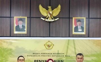 Bersama Ketua DPRD, Bupati Wan Siswandi Hadiri Penyerahan LHP BPK Semester II Tahun 2023