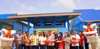 Kerja Nyata Cen Sui Lan, Resmikan Sarana Prasarana Sanitasi LPK Sekolah Yayasan Cetiya Vidya Sasana Karimun