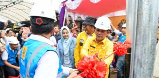Gubernur Ansar Resmikan Pengoperasian Saluran Kabel Laut Tegangan Menengah 20 kV di Pulau Buluh, Kota Batam