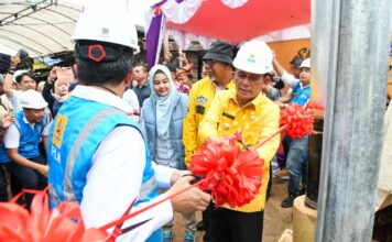 Gubernur Ansar Resmikan Pengoperasian Saluran Kabel Laut Tegangan Menengah 20 kV di Pulau Buluh, Kota Batam