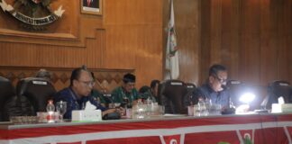 Sekda Asahan Hadiri Rapat Paripurna DPRD Kabupaten Asahan