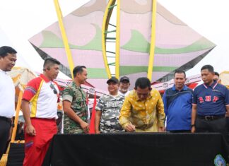 Gubernur Ansar Resmikan Penyelesaian Pekerjaan Penataan Kawasan Jalan Bandara Raja Haji Fisabilillah