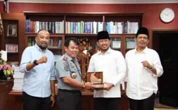 Kepala Imigrasi Kelas I Khusus TPI Batam Silaturahmi dengan Pimpinan DPRD Kota Batam