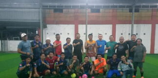 PWI dan Forkopimda Natuna Pererat Silaturahmi Lewat Pertandingan Futsal Persahabatan