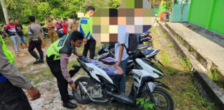Satlantas Polres Natuna Gelar Penertiban Knalpot Brong untuk Keamanan Pengendara
