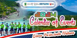 Dorong Peningkatan Pariwisata dan Ekonomi Kreatif, Dispar Natuna Luncurkan Kalender Of Event 2024