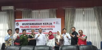 Dipimpin Nevi Safaruddin, PMI Lima Puluh Kota Gelar Musyawarah Kerja 2023