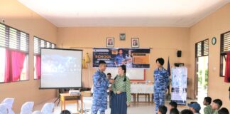 Lanud Raden Sadjad Natuna Sosialisasi PPDB SMA Pradita Dirgantara di Pulau Sedanau