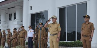 Pimpin Apel Gabungan Perdana Tahun 2024, Bupati Asahan Minta ASN Evaluasi Kinerja