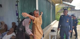 Polres Lingga Jaga Ketat Pelipatan Surat Suara Pemilu 2024