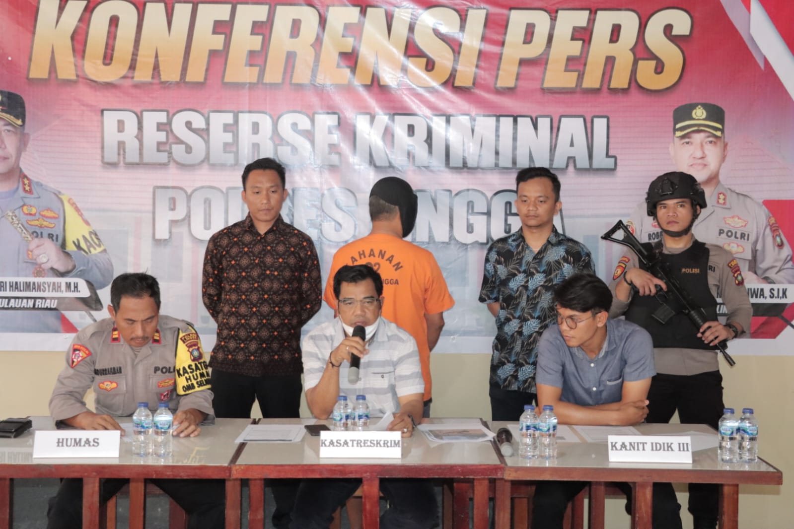 Polres Lingga Ungkap Kasus Illegal Logging