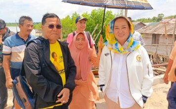 Pelantar di Sei Asam Karimun Roboh, Cen Sui Lan Alokasikan Dana Aspirasinya Rp500 Juta Tahun 2024