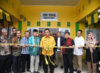 Gubernur Ansar Resmikan Gedung Pertemuan Masyarakat Srilanang di Jemaja