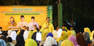 Silaturahmi dengan Masyarakat Teluk Sebong, Gubernur Ansar Paparkan Capaian Pembangunan