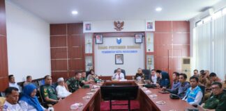 Pj Wali Kota Jasman bersama KPU Matangkan Persiapan Pemilu Serentak 2024