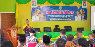 Buka Musrenbang di Kecamatan Bakung Serumpun, Nizar Sampaikan Kinerja Desa